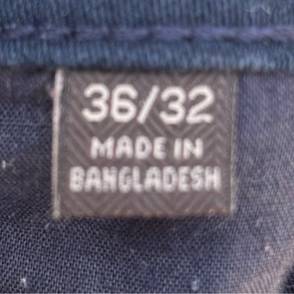 Jachs Men’s‎ Mid Navy Straight Fit Stretch Traveler Pant 36/32 - Picture 7 of 8